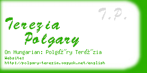 terezia polgary business card